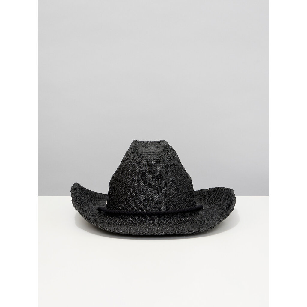 BRIXTON LASSO Montreal x Brixton Auston Black Cowboy Hat