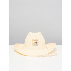 BRIXTON Chapeau de cowboy beige en paille Auston - LASSO Montréal x Brixton
