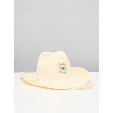 BRIXTON Chapeau de cowboy beige en paille Auston - LASSO Montréal x Brixton