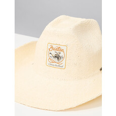 BRIXTON Chapeau de cowboy beige en paille Auston - LASSO Montréal x Brixton