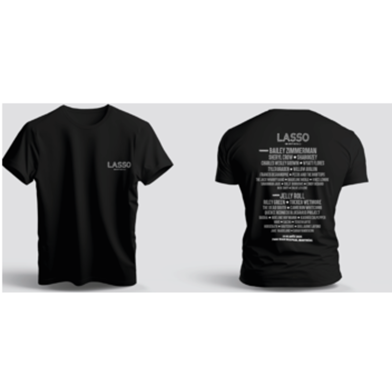 LASSO TULM0011 T-SHIRT LASSO 2025 LINEUP MINIMALISTE