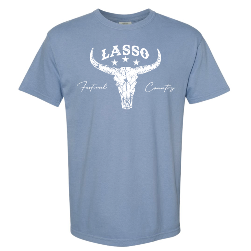 LASSO LASSO Montréal Country Skull T-Shirt