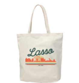 LASSO ACLM0023 SAC TOTE LASSO 2025 SCRIPT SKYLINE BEIGE