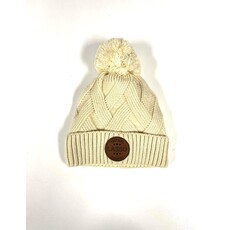 LASSO LASSO Montreal Pom Knit - Beige