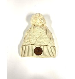 LASSO Tuque à pompon LASSO Montréal - Beige