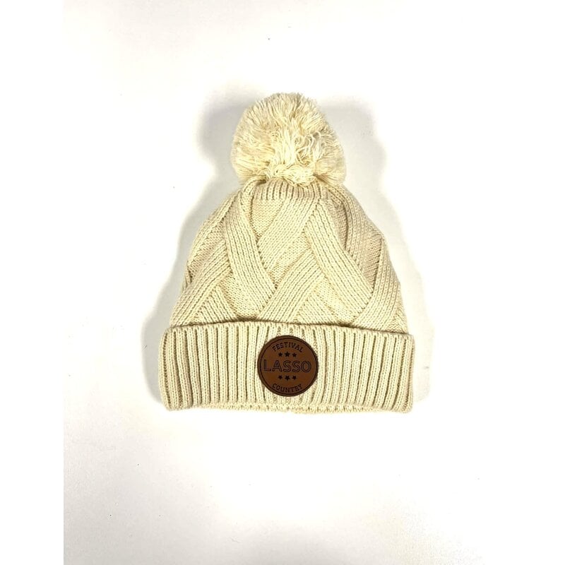 LASSO Tuque à pompon LASSO Montréal - Beige