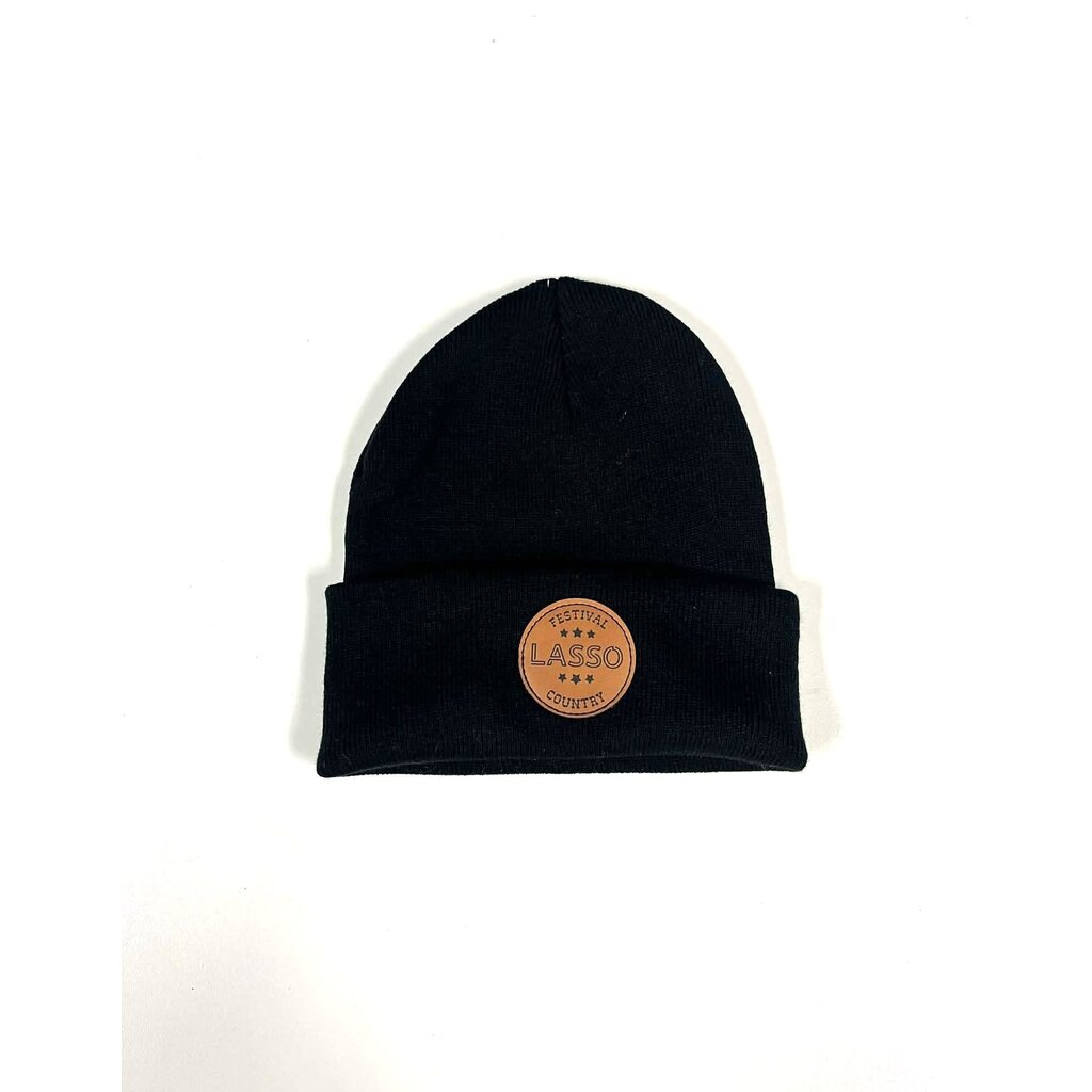 LASSO Tuque à écusson LASSO Montréal -  Noir