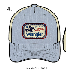 Wrangler Lasso 2026 x Wrangler Denim Trucker Hat