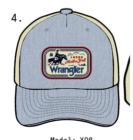 Wrangler Lasso 2026 x Wrangler Denim Trucker Hat
