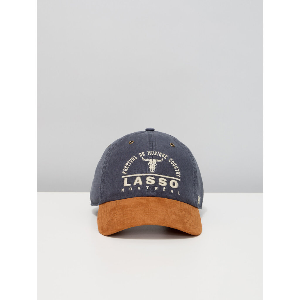 47 BRAND LASSO Montréal Two-Tone Faux Suede Cap