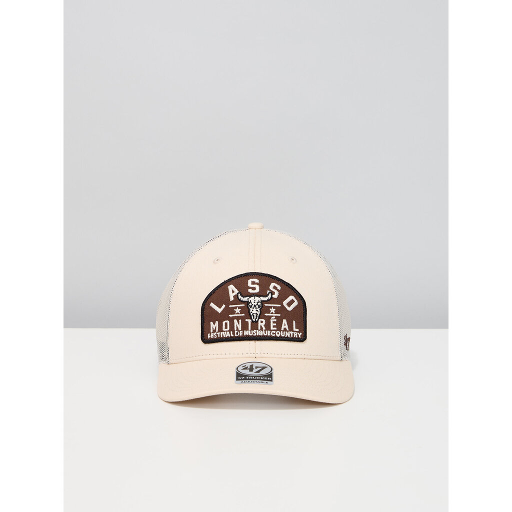 47 BRAND LASSO Montreal Patch Trucker Cap
