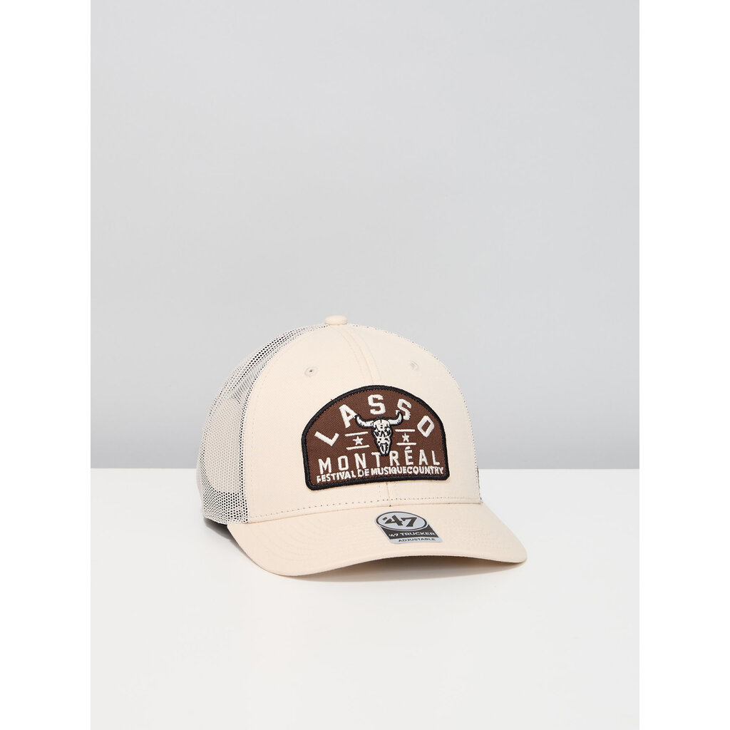 47 BRAND LASSO Montreal Patch Trucker Cap