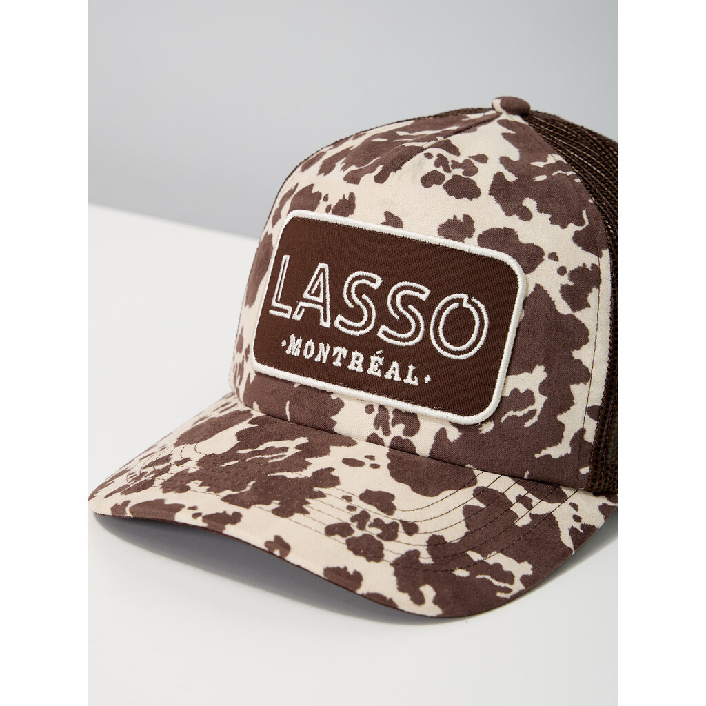 47 BRAND LASSO Montréal Cow Print Trucker Cap