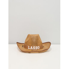 LASSO Chapeau de cowboy en paille LASSO Montréal - Brun