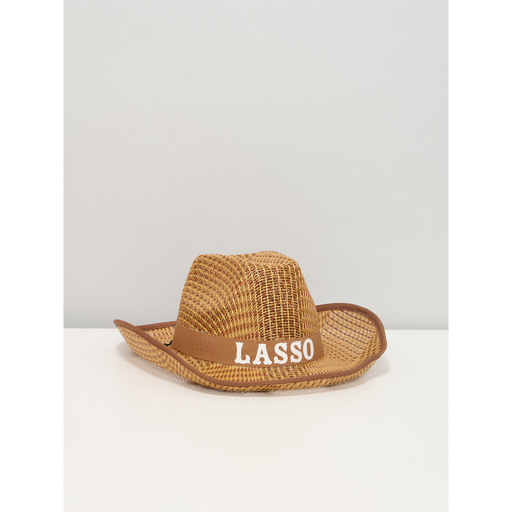 LASSO Chapeau de cowboy en paille LASSO Montréal - Brun