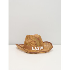 LASSO Chapeau de cowboy en paille LASSO Montréal - Brun