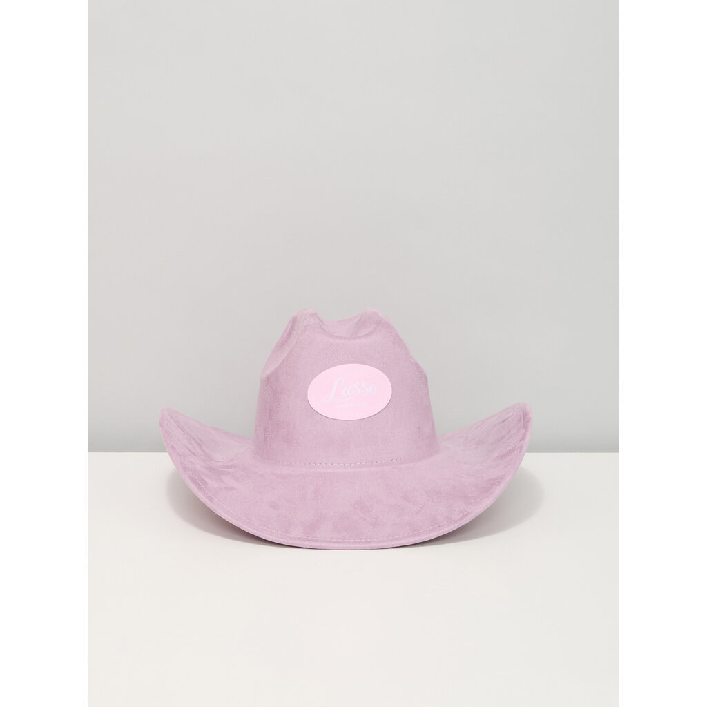 LASSO Chapeau de cowboy avec écusson Lasso Montréal - Rose