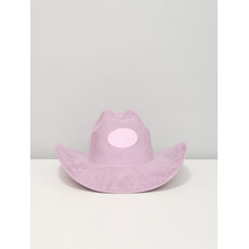 LASSO Lasso Montréal Patch Cowboy Hat - Pink