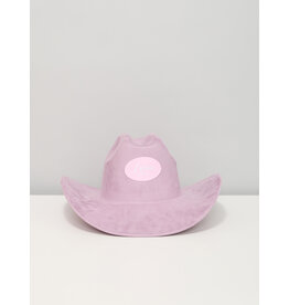 LASSO Chapeau de cowboy avec écusson Lasso Montréal - Rose