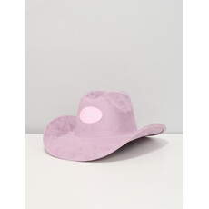 LASSO Chapeau de cowboy avec écusson Lasso Montréal - Rose