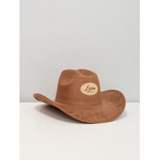 LASSO Lasso Montréal Patch Cowboy Hat - Brown
