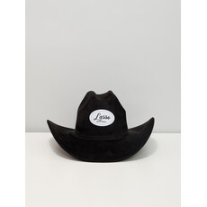 LASSO Chapeau de cowboy avec écusson Lasso Montréal - Noir