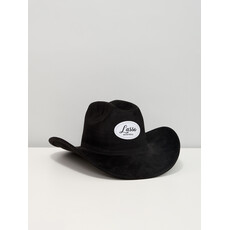 LASSO Lasso Montréal Patch Cowboy Hat - Black