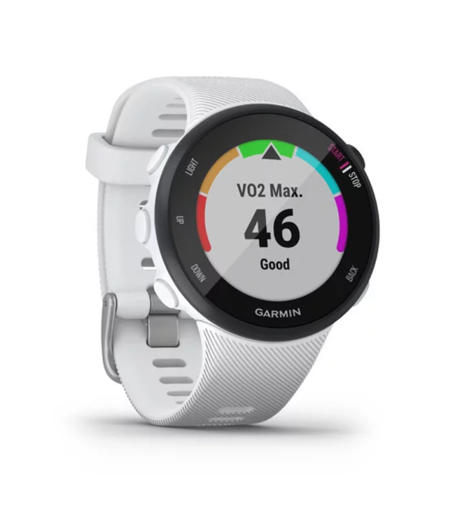 Первый беговой спортивные часы. Garmin Forerunner 45s белый. Часы Garmin Forerunner 45s. Garmin Forerunner 45 White. Forerunner 45 widget.