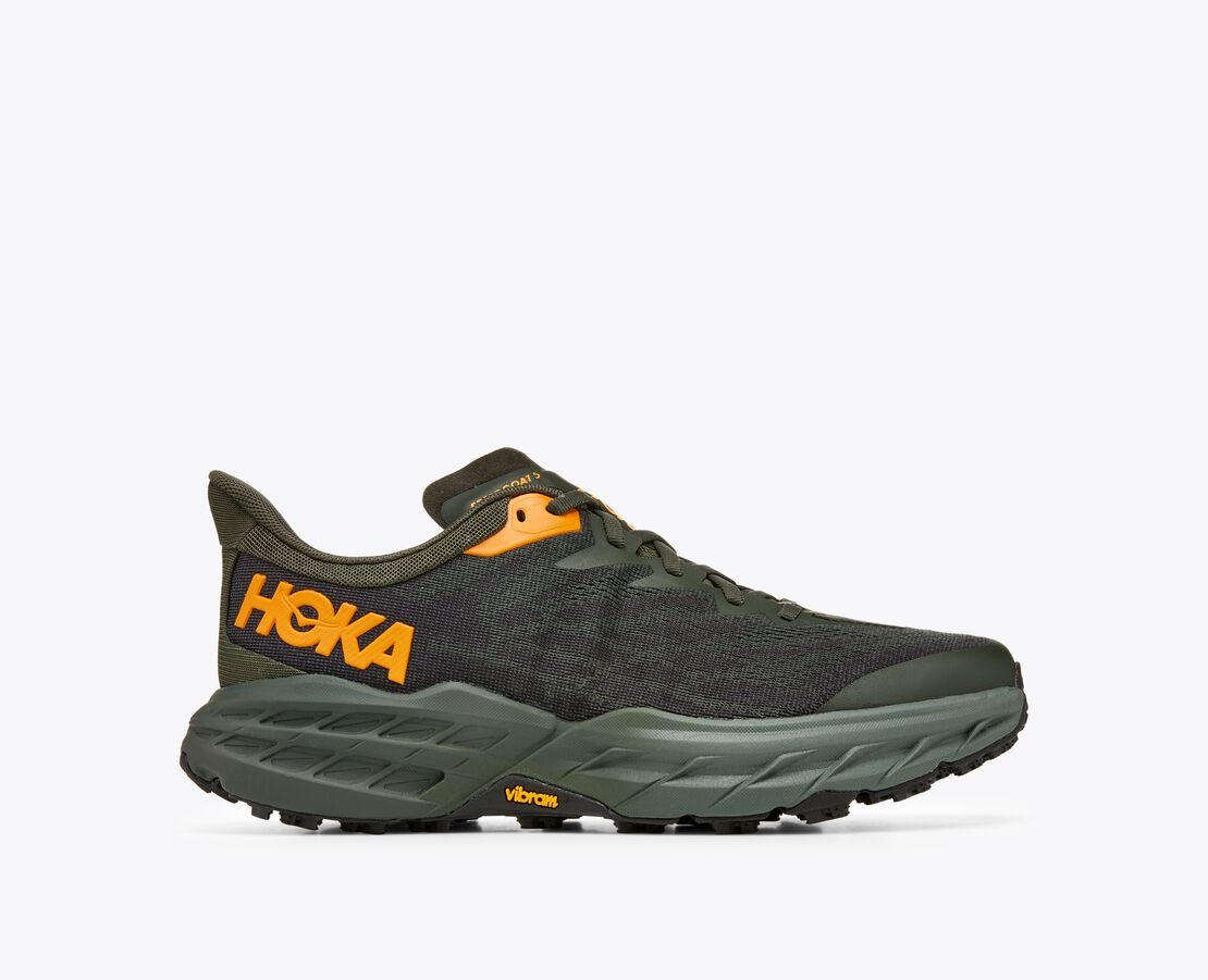 Hoka Men's Speedgoat 5 Cushioned Trail Running shoe Running Lab