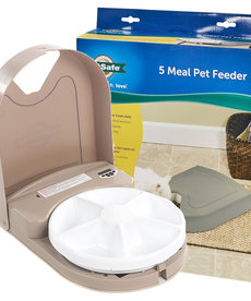 petsafe five meal pet feeder