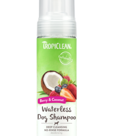 tropiclean waterless dog shampoo