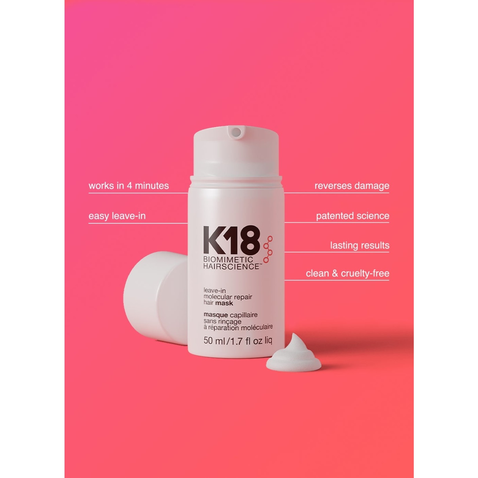 K18 K18 - Leave In Hair Mask 1.7 oz