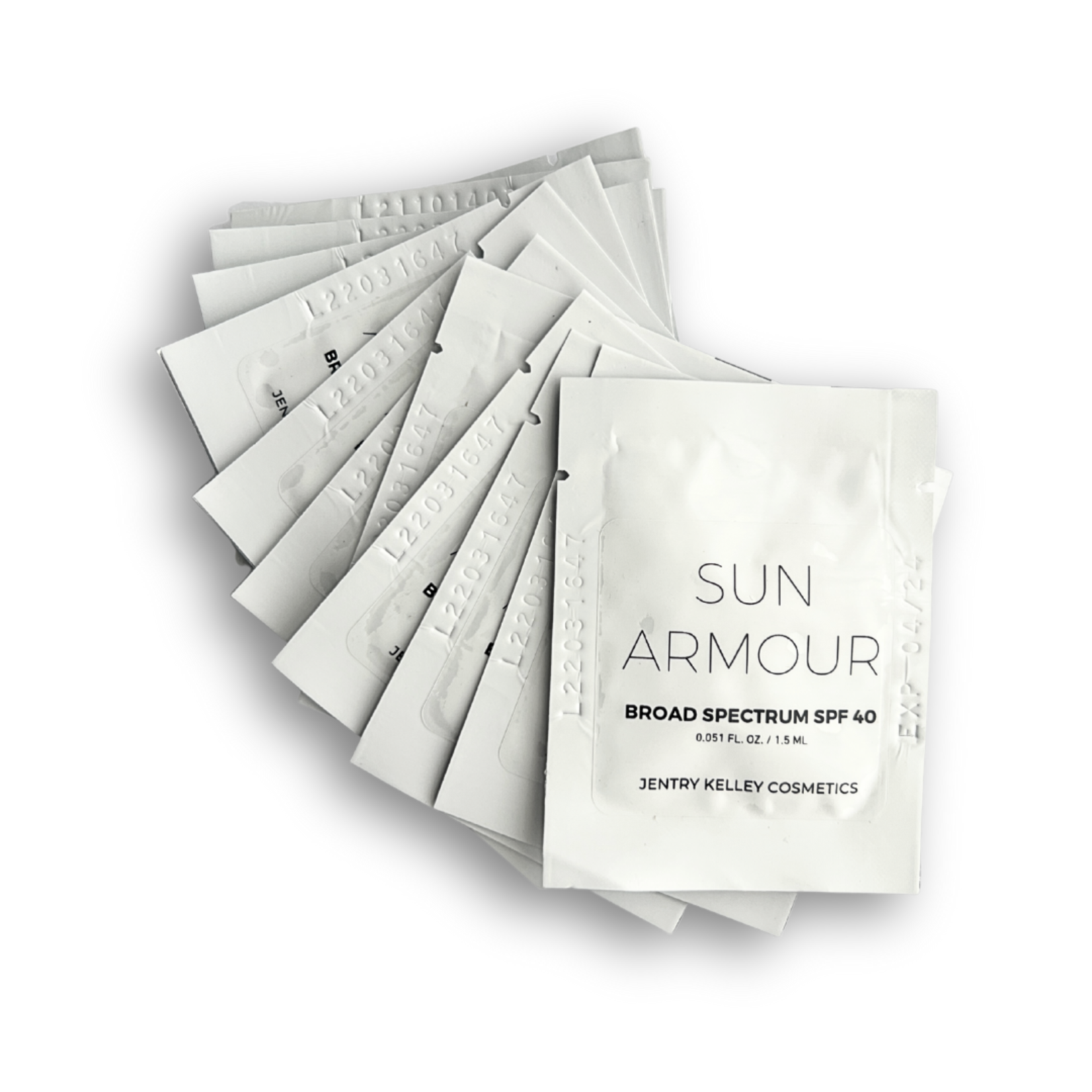 JKC SUN ARMOUR SPF 40 - 12-PIECE TRAVEL PACK