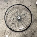 29" Bicycle Wheel / Aluminum (Black)