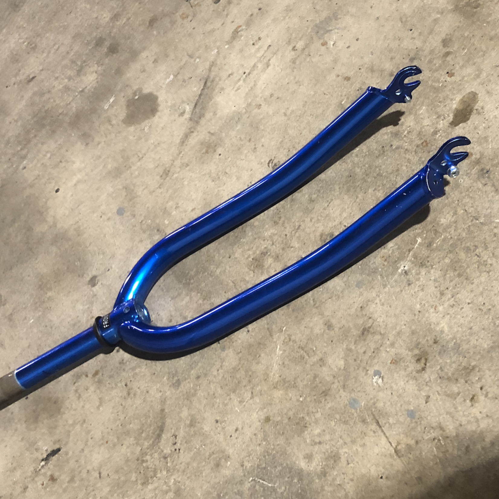 Threaded Cruiser Bicycle Fork (Blue)