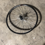 Vitesse Ozone  / 24" Rear Bicycle Wheel / Freewheel (Black)