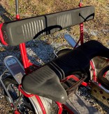 Used 2019 NewTecnoArt Selene Sport Surrey Bike (Red w/ Red Top)