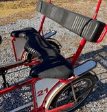 Used TecnoArt Single Bench Surrey Bike (Red 21)