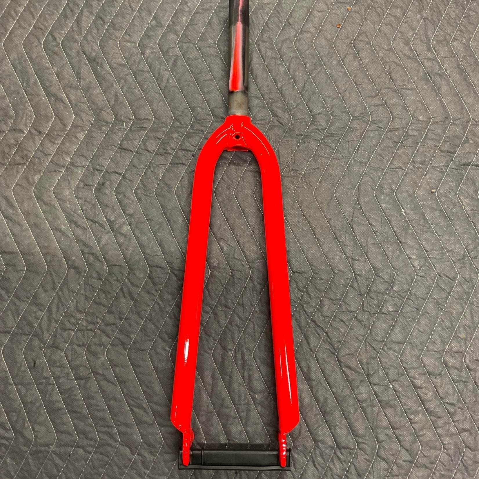 Denali 700 Threaded Hybrid Bicycle Fork (Orange) 5 3/4” Steer Tube