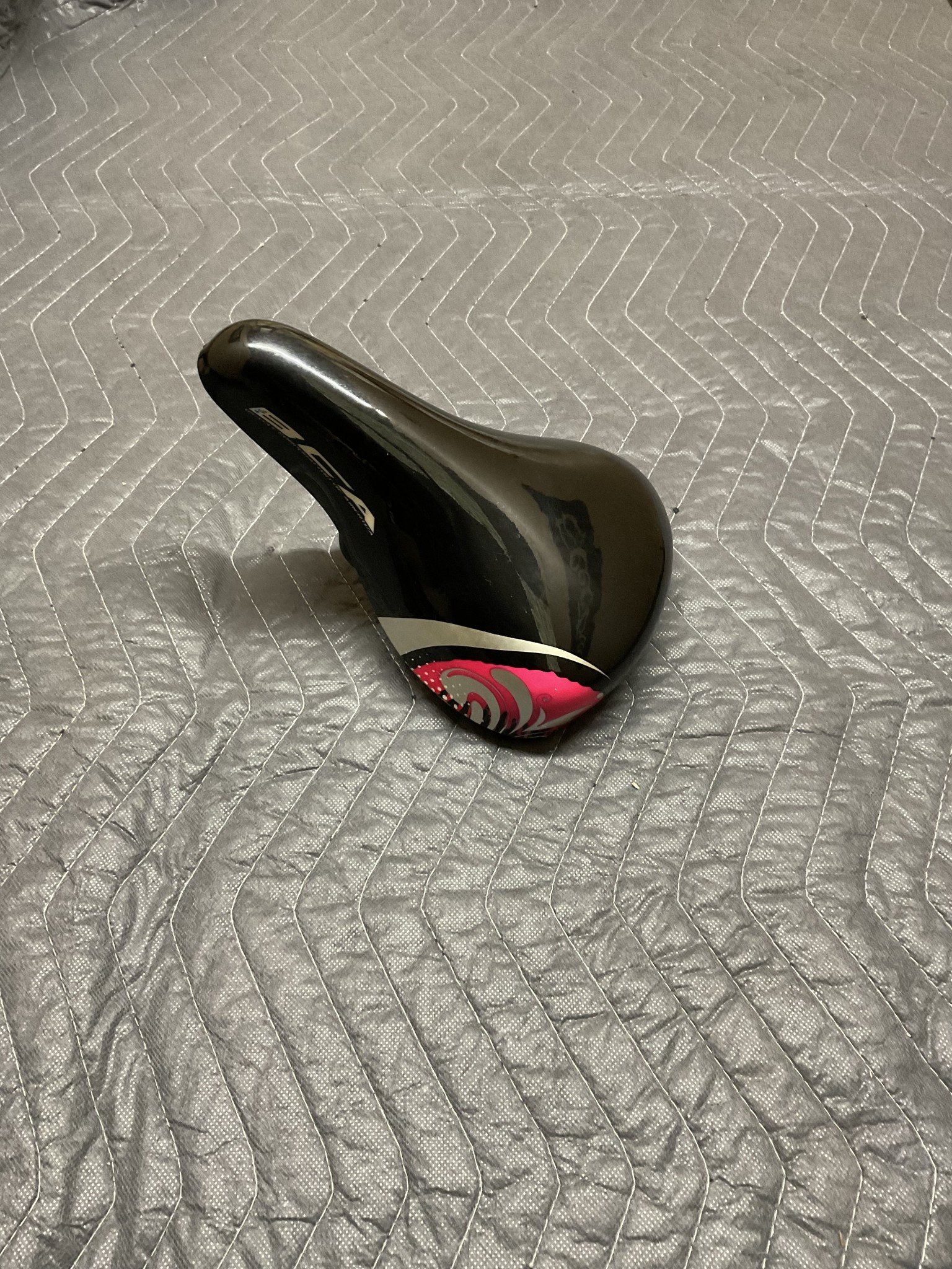 BCA Children's Bicycle Seat (Black & Pink) - New TecnoArt of USA