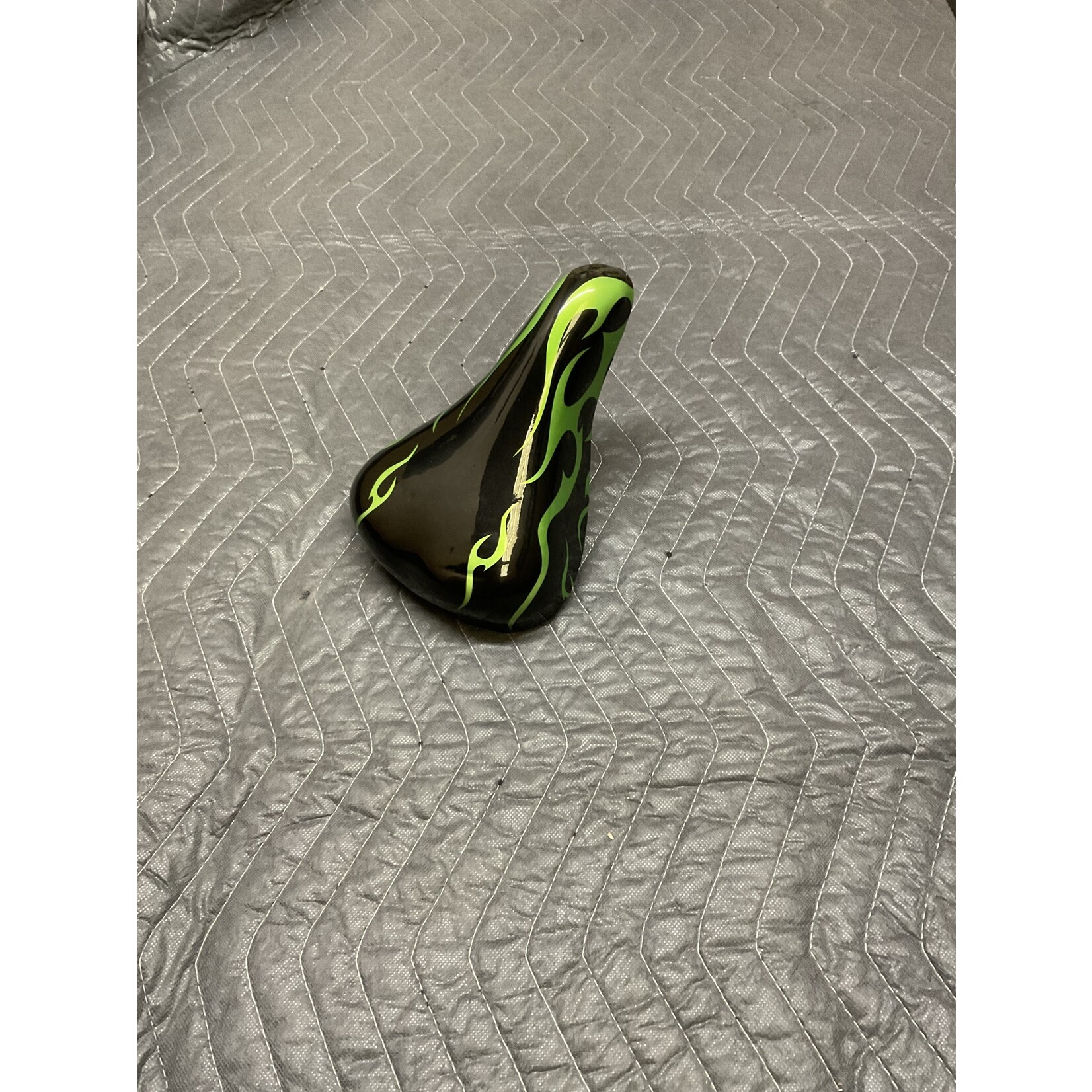 Children’s Bicycle Seat (Green Flames)