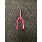 1” x 5 1/2” Threaded 16" Bicycle Fork (Pink & Rainbow)