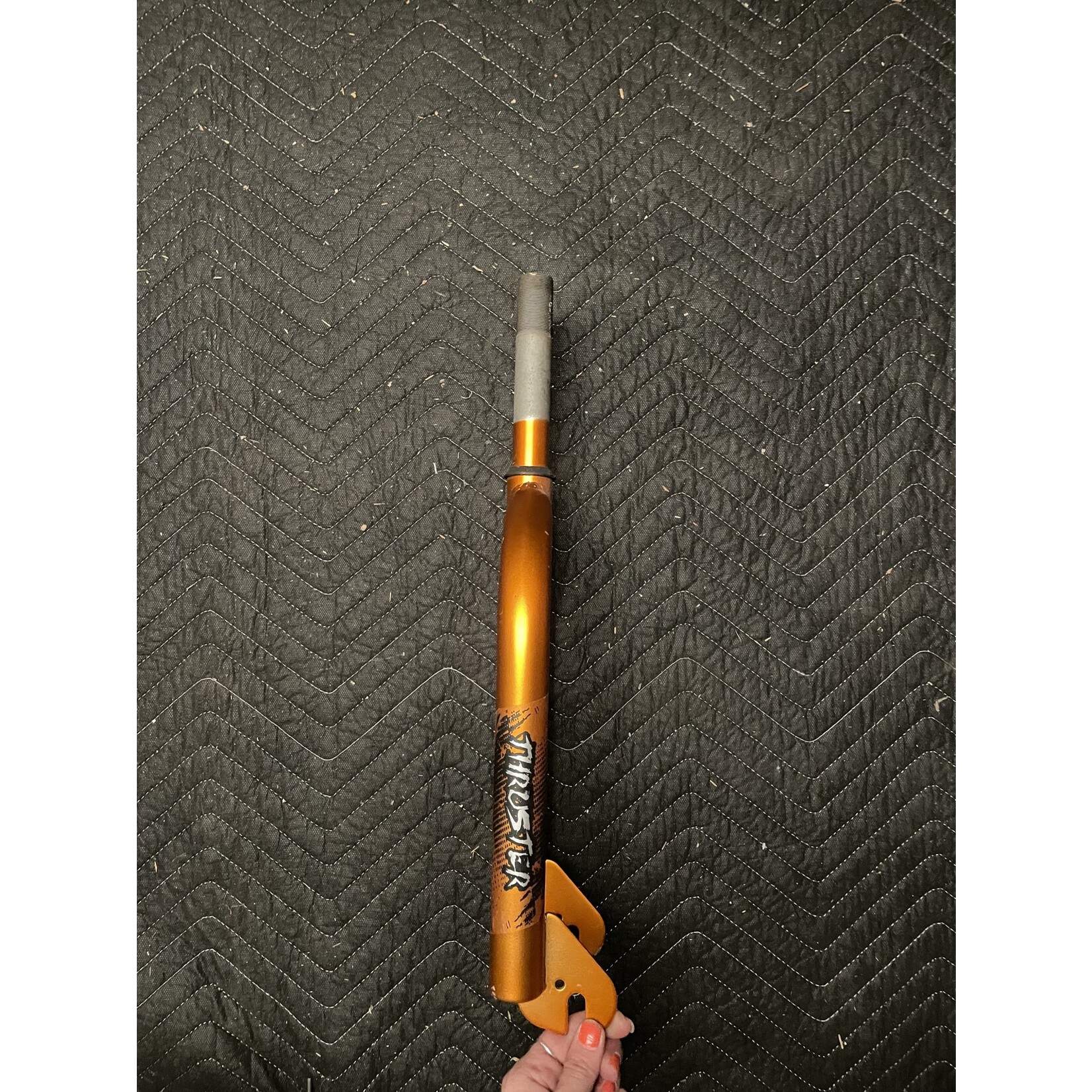 Thruster 1” x 5 1/2” Threaded 20” Bicycle Fork (Orange)