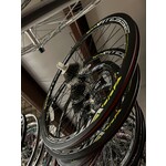 Vitesse 700c Performance Rear Bicycle Wheel / Freewheel (Black & Yellow)