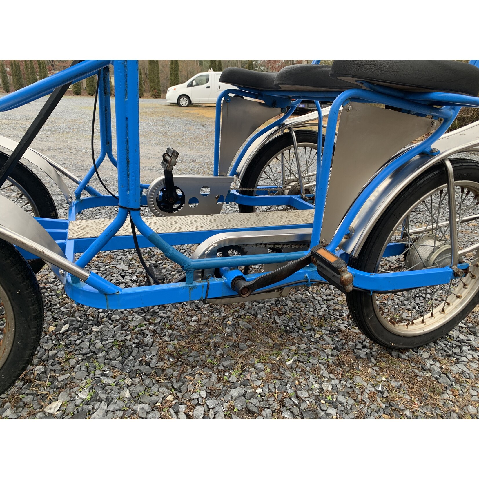 Used NewTecnoArt Selene Sport Surrey Bike (Blue #007)
