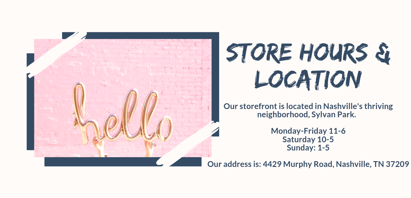 Store Hours Location Elle Gray