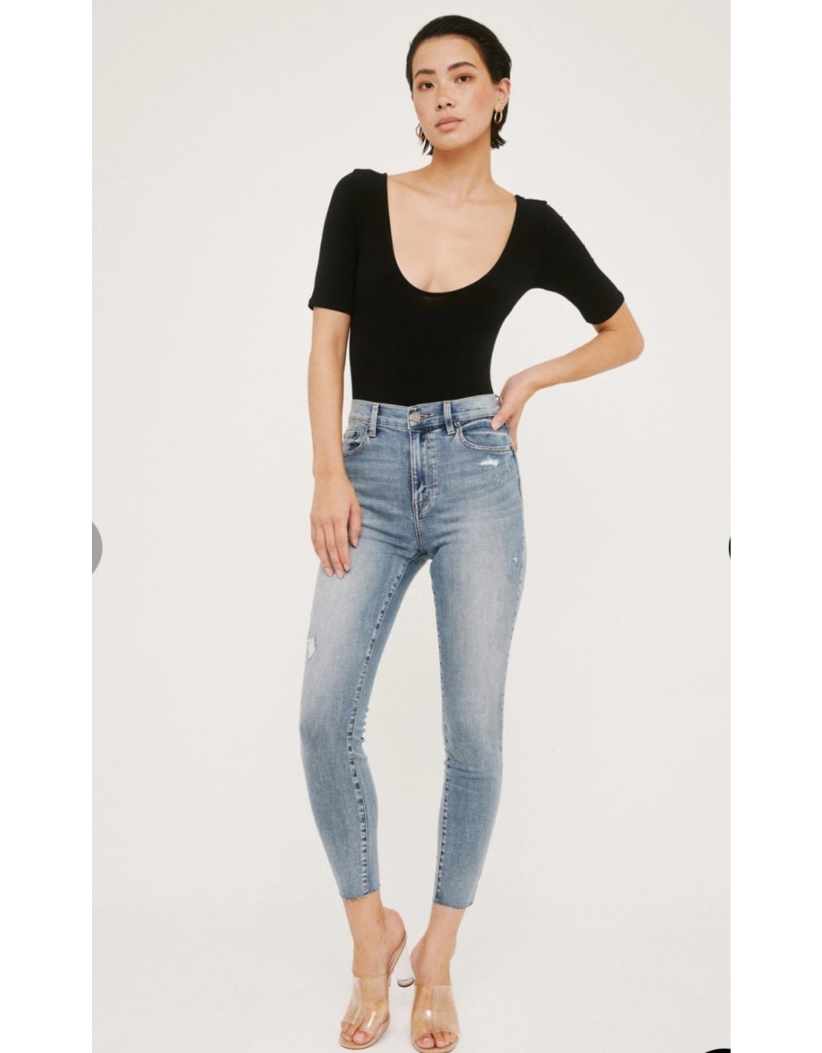 HIGH RISE SKINNY JEAN MONT