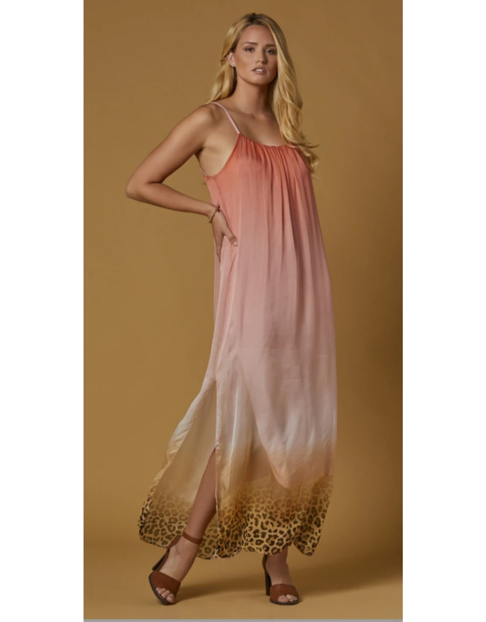 ombre maxi dress