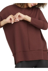 SPANX, Sweaters, Spanx Perfect Length Dolman 34 Sleeve Top In Hickory  Rouge