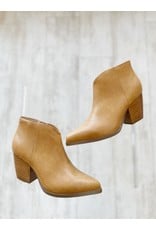 TEXTURED V FRONT BOOTIE